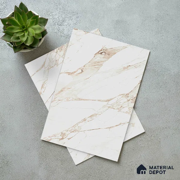 LM 21115 Auresta White Super Matte Super Matte Finish 8 ft x 4 ft Decorative Laminate - 1 mm | Suitable for TV Unit, Wardrobe, Kitchen Cabinets