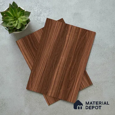 Wooden Look LM 21118 C Castano Rich Dripped Wood Texture Finish 8 ft x 4 ft Decorative Laminate - 1 mm | Suitable for TV Unit, Wardrobe, Kitchen Cabinets