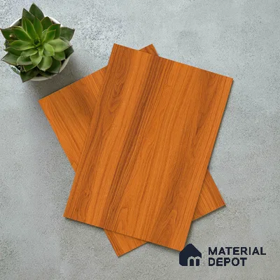 Wooden Look LM 21119 Classic Timber Vertical Touch Texture Finish 8 ft x 4 ft Decorative Laminate - 1 mm | Suitable for TV Unit, Wardrobe, Kitchen Cabinets