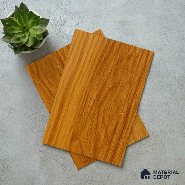 Wooden Look LM 21120 E Golden Elm Dripped Wood Texture Finish 8 ft x 4 ft Decorative Laminate - 1 mm | Suitable for TV Unit, Wardrobe, Kitchen Cabinets