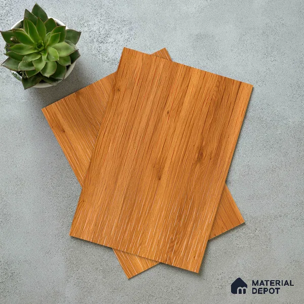 Wooden Look LM 21123 Amberveil Crown Zenith Texture Finish 8 ft x 4 ft Decorative Laminate - 1 mm | Suitable for TV Unit, Wardrobe, Kitchen Cabinets