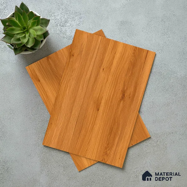 Wooden Look LM 21123 D Amberveil Wooden Suede Finish 8 ft x 4 ft Decorative Laminate - 1 mm | Suitable for TV Unit, Wardrobe, Kitchen Cabinets