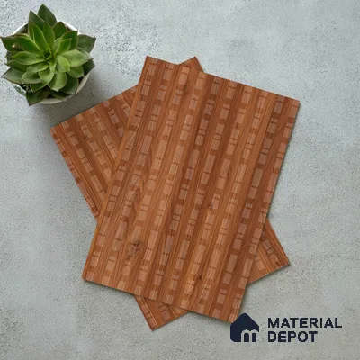 Patterned Look LM 21126 Terranova Grain Cube Texture Finish 8 ft x 4 ft Decorative Laminate - 1 mm | Suitable for Bedroom, TV Unit, Wardrobe