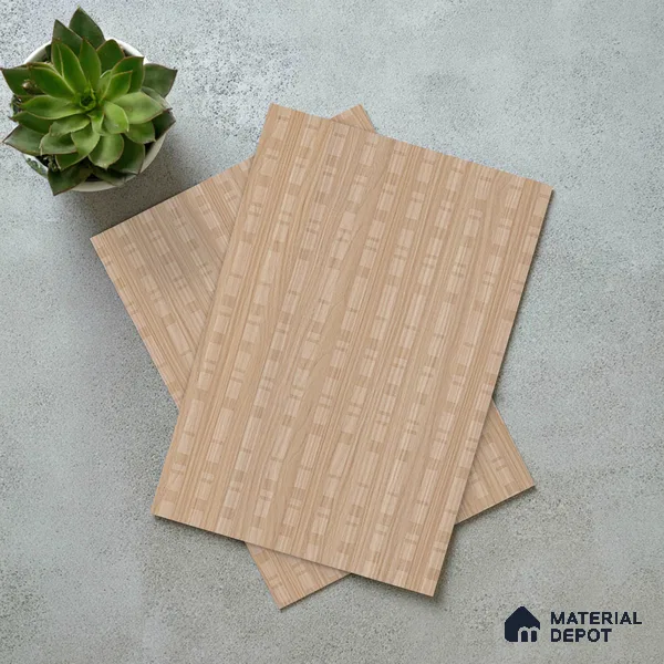 Patterened Look LM 21127 Pavona Mist Cube Texture Finish 8 ft x 4 ft Decorative Laminate - 1 mm | Suitable for Bedroom, TV Unit, Wardrobe