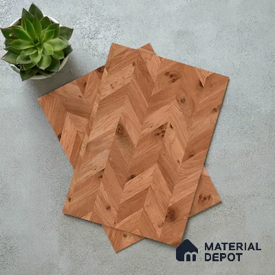 Wooden Look LM 21130 Wanut Weave Regal Walnut Texture Finish 8 ft x 4 ft Decorative Laminate - 1 mm | Suitable for TV Unit, Wardrobe, Kitchen Cabinets