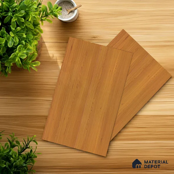 Wooden Look LM 18788 Frappe Cedar 8 ft x 4 ft Texture Finish Decorative Laminate - 1 mm | Suitable for TV Unit, Wardrobe, Kitchen Cabinets