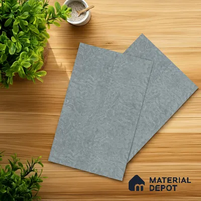 Stone Look LM 21222 Heather Grey Slate 8 ft x 4 ft Texture Finish Decorative Laminate - 1 mm | Suitable for TV Unit, Wardrobe, Kitchen Cabinets