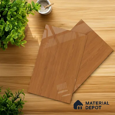 Wooden Look LM 21556 Caramelised Pine 8ft x 4ft Texture Finish Decorative Laminate - 1 mm | Suitable for TV Unit, Wardrobe, Kitchen Cabinets