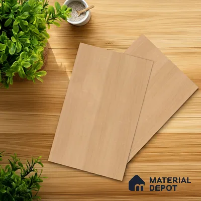 Wooden Look LM 21620 Barley Birch 8ft x 4ft Suede Finish Decorative Laminate - 1 mm | Suitable for TV Unit, Wardrobe, Kitchen Cabinets