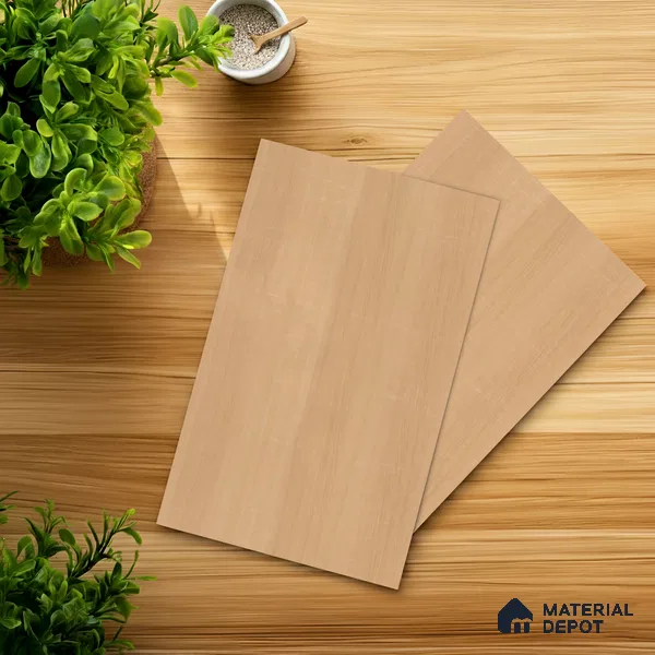 Wooden Look LM 21620 Barley Birch 8ft x 4ft Suede Finish Decorative Laminate - 1 mm | Suitable for TV Unit, Wardrobe, Kitchen Cabinets