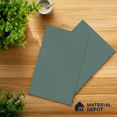 Teal Blue Solid Colors Look LM 21818 8 ft x 4 ft Matte Finish 6H Anti Scratch Acrylic Laminate - 1.5 mm | Suitable for Living Room, Kitchen, Office