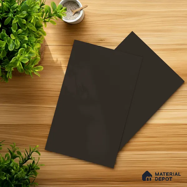 Espresso Brown Solid Colors Look LM 21821 8 ft x 4 ft Matte Finish 6H Anti Scratch Acrylic Laminate - 1.5 mm | Suitable for Living Room, Kitchen, Office