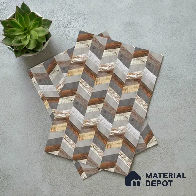 Patterned Look LM 06171 8 ft x 4 ft Texture Finish Decorative Laminate - 1 mm | Suitable for Bedroom, TV Unit, Wardrobe