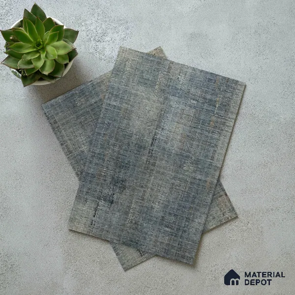 Grey Rustic Look LM 21273 8 ft x 4 ft Texture Finish Decorative Laminate - 1 mm | Suitable for TV Unit, Wardrobe, Kitchen Cabinets