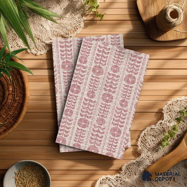 Pink Digital, Fabric Look LM 23624 8 ft x 4 ft Texture Finish Decorative Laminate - 1 mm | Suitable for TV Unit, Wardrobe, Kitchen Cabinets
