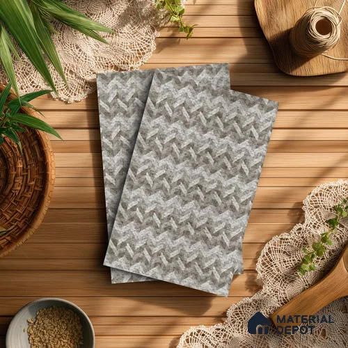 Brown Digital, Fabric Look LM 23625 8 ft x 4 ft Texture Finish Decorative Laminate - 1 mm | Suitable for TV Unit, Wardrobe, Kitchen Cabinets