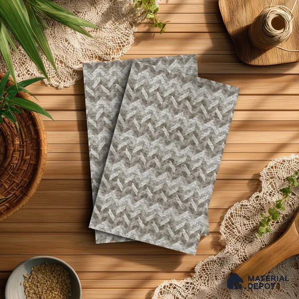 Brown Digital, Fabric Look LM 23625 8 ft x 4 ft Texture Finish Decorative Laminate - 1 mm | Suitable for TV Unit, Wardrobe, Kitchen Cabinets