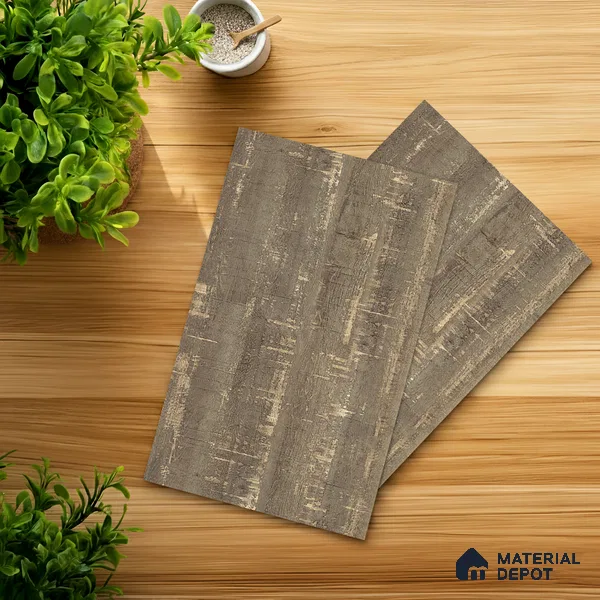 Wooden Look LM 05333 Denson Fall Oak 8 ft x 4 ft Texture Finish Decorative Laminate - 1 mm | Suitable for TV Unit, Wardrobe, Kitchen Cabinets