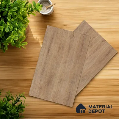 Wooden Look LM 05337 Laurel Oak Whirl 8 ft x 4 ft Texture Finish Decorative Laminate - 1 mm | Suitable for TV Unit, Wardrobe, Kitchen Cabinets