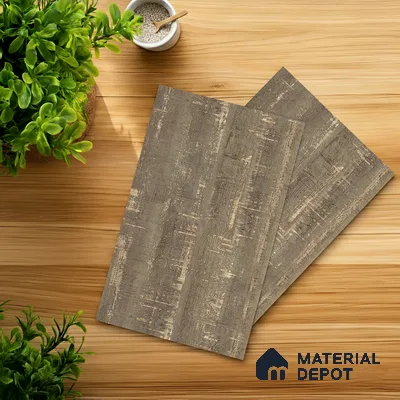 Wooden Look LM 05349 Aged Grey Maple 8 ft x 4 ft Texture Finish Decorative Laminate - 1 mm | Suitable for TV Unit, Wardrobe, Kitchen Cabinets