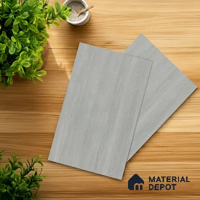 Wooden Look LM 05354 Mokki Noir 8 ft x 4 ft Texture Finish Decorative Laminate - 1 mm | Suitable for TV Unit, Wardrobe, Kitchen Cabinets
