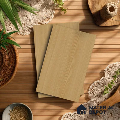 Wooden Look LM 10887 American Fresco 8 ft x 4 ft Texture Finish Decorative Laminate - 1 mm | Suitable for TV Unit, Wardrobe, Kitchen Cabinets