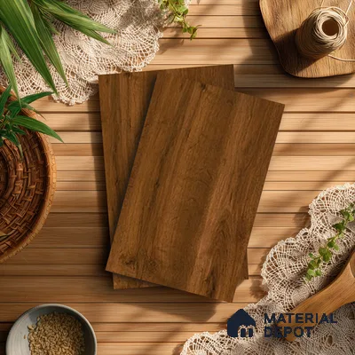 Wooden Look LM 13885 8 ft x 4 ft Texture Finish Decorative Laminate - 1 mm | Suitable for TV Unit, Wardrobe, Kitchen Cabinets
