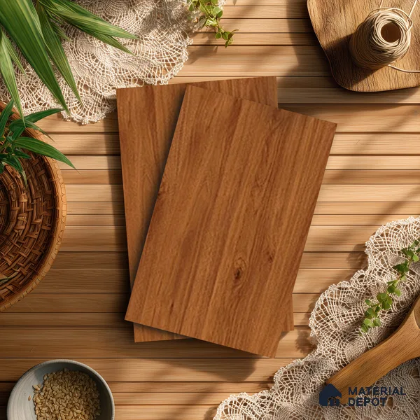 Wooden Look LM 13906 8 ft x 4 ft Texture Finish Decorative Laminate - 1 mm | Suitable for TV Unit, Wardrobe, Kitchen Cabinets