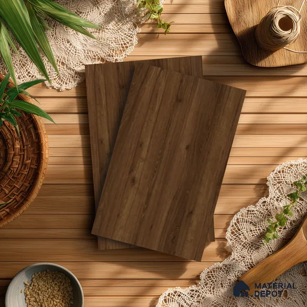 Wooden Look LM 13923 8 ft x 4 ft Texture Finish Decorative Laminate - 1 mm | Suitable for TV Unit, Wardrobe, Kitchen Cabinets