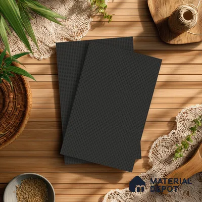 Grey Textured Solid Look LM 20055 8 ft x 4 ft Texture Finish Decorative Laminate - 1 mm | Suitable for TV Unit, Wardrobe, Kitchen Cabinets