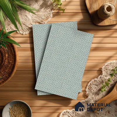 Grey Cane Look LM 20059 8 ft x 4 ft Texture Finish Decorative Laminate - 1 mm | Suitable for TV Unit, Wardrobe, Kitchen Cabinets