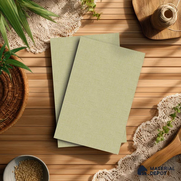 Grey Cane Look LM 20061 8 ft x 4 ft Texture Finish Decorative Laminate - 1 mm | Suitable for TV Unit, Wardrobe, Kitchen Cabinets