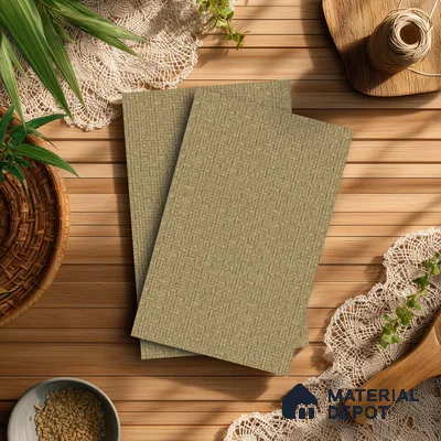 Brown Cane Look LM 20062 8 ft x 4 ft Texture Finish Decorative Laminate - 1 mm | Suitable for TV Unit, Wardrobe, Kitchen Cabinets