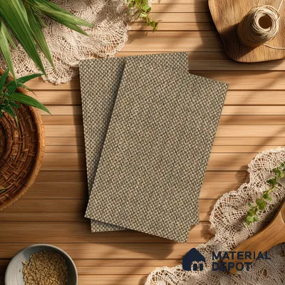 Brown Cane Look LM 20069 8 ft x 4 ft Texture Finish Decorative Laminate - 1 mm | Suitable for TV Unit, Wardrobe, Kitchen Cabinets