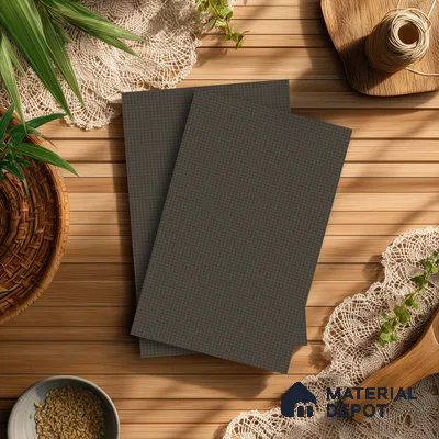 Brown Textured Solid Look LM 20070 8 ft x 4 ft Texture Finish Decorative Laminate - 1 mm | Suitable for TV Unit, Wardrobe, Kitchen Cabinets