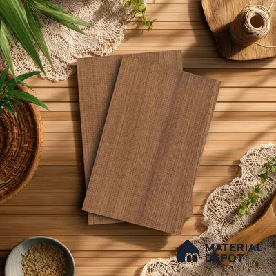 Wooden Look LM 20074 8 ft x 4 ft Texture Finish Decorative Laminate - 1 mm | Suitable for TV Unit, Wardrobe, Kitchen Cabinets