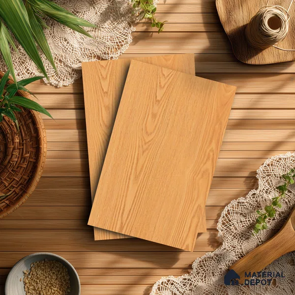 Wooden Look LM 20089 8 ft x 4 ft Texture Finish Decorative Laminate - 1 mm | Suitable for TV Unit, Wardrobe, Kitchen Cabinets