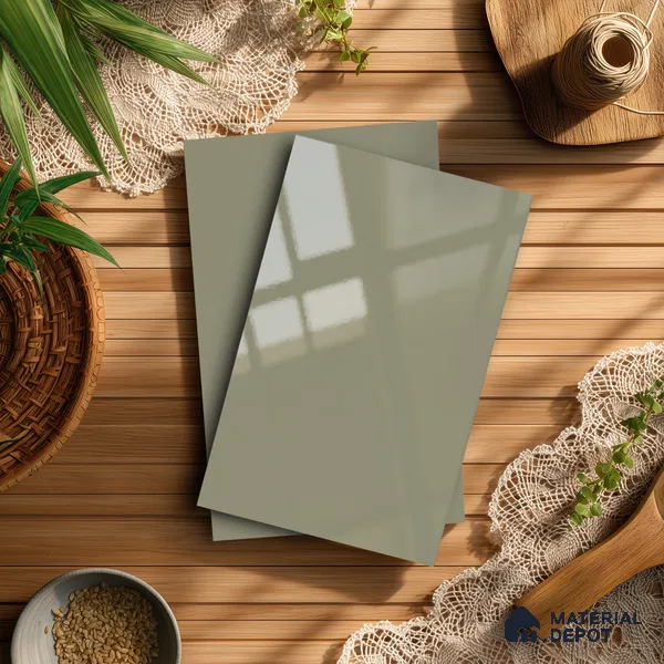 Stone Look LM 01843 8 ft x 4 ft Glossy Finish Decorative Laminate - 1 mm | Suitable for TV Unit, Wardrobe, Kitchen Cabinets
