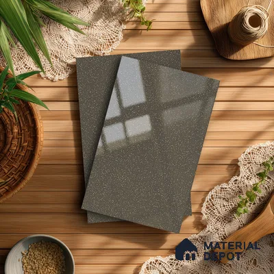 Stone Look LM 01846 8 ft x 4 ft Glossy Finish Decorative Laminate - 1 mm | Suitable for TV Unit, Wardrobe, Kitchen Cabinets