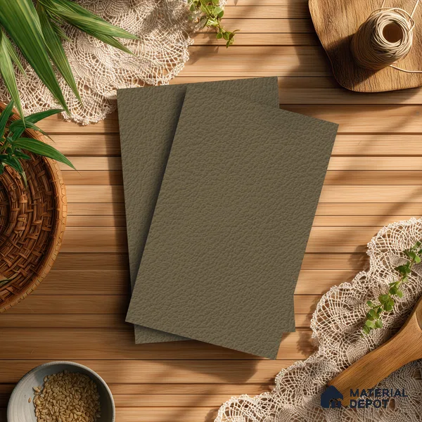 Brown Textured Solid Look LM 01882 8 ft x 4 ft Texture Finish Decorative Laminate - 1 mm | Suitable for TV Unit, Wardrobe, Kitchen Cabinets