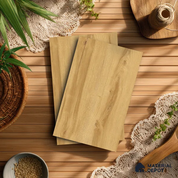 Wooden Look LM 13684 8 ft x 4 ft Texture Finish Decorative Laminate - 1 mm | Suitable for TV Unit, Wardrobe, Kitchen Cabinets