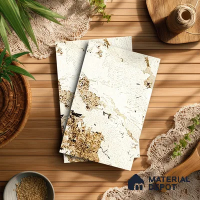 Stone Look LM 13858 8 ft x 4 ft Texture Finish Decorative Laminate - 1 mm | Suitable for TV Unit, Wardrobe, Kitchen Cabinets