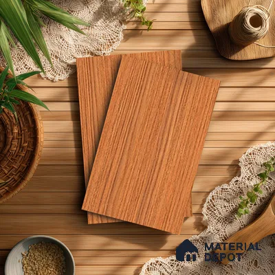 Wooden Look LM 13868 Riva Nuptse 8 ft x 4 ft Texture Finish Decorative Laminate - 1 mm | Suitable for TV Unit, Wardrobe, Kitchen Cabinets