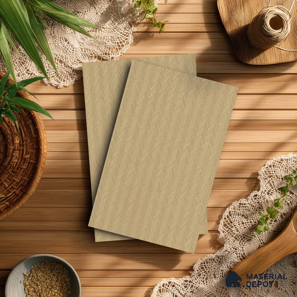 Patterned Look LM 13878 8 ft x 4 ft Texture Finish Decorative Laminate - 1 mm | Suitable for Bedroom, TV Unit, Wardrobe