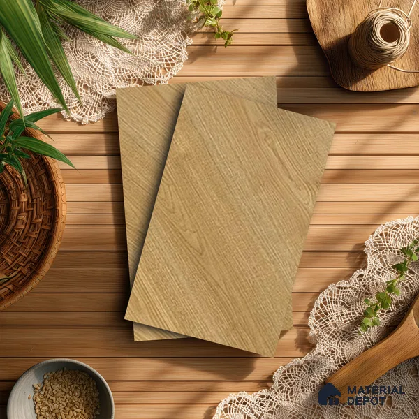 Wooden Look LM 13893 Classiac Cedar 8 ft x 4 ft Texture Finish Decorative Laminate - 1 mm | Suitable for TV Unit, Wardrobe, Kitchen Cabinets