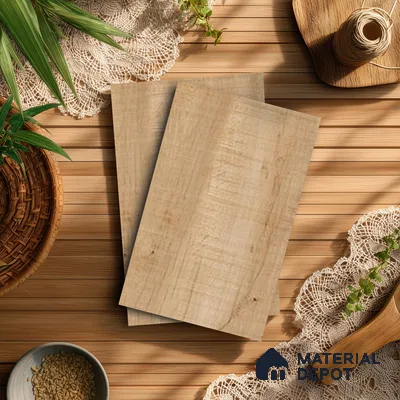 Wooden Look LM 13902 118 Swancut Wood 8 ft x 4 ft Texture Finish Decorative Laminate - 1 mm | Suitable for TV Unit, Wardrobe, Kitchen Cabinets