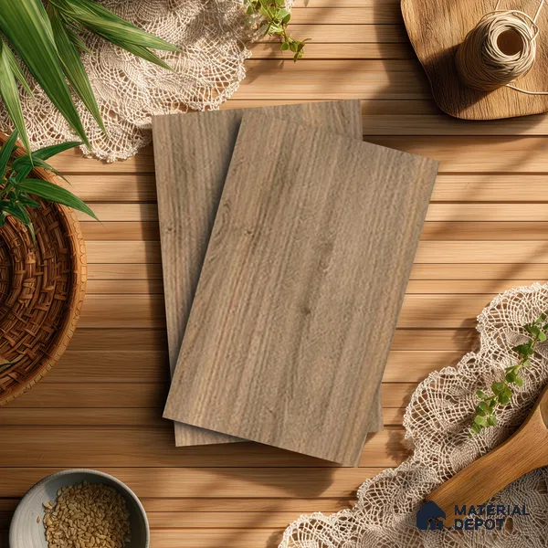 Wooden Look LM 13910 8 ft x 4 ft Texture Finish Decorative Laminate - 1 mm | Suitable for TV Unit, Wardrobe, Kitchen Cabinets