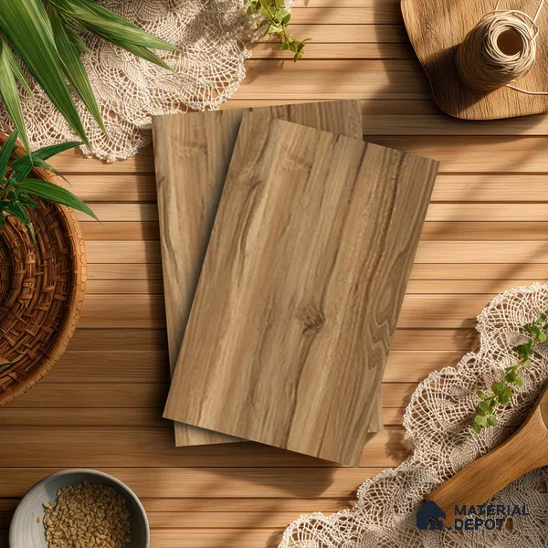 Wooden Look LM 13913 8 ft x 4 ft Texture Finish Decorative Laminate - 1 mm | Suitable for TV Unit, Wardrobe, Kitchen Cabinets
