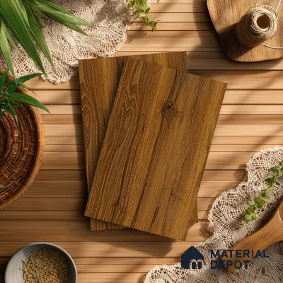 Wooden Look LM 13924 Nashua Scotch 8 ft x 4 ft Texture Finish Decorative Laminate - 1 mm | Suitable for TV Unit, Wardrobe, Kitchen Cabinets