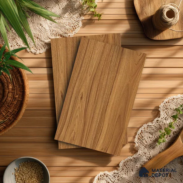 Wooden Look LM 13929 8 ft x 4 ft Texture Finish Decorative Laminate - 1 mm | Suitable for TV Unit, Wardrobe, Kitchen Cabinets